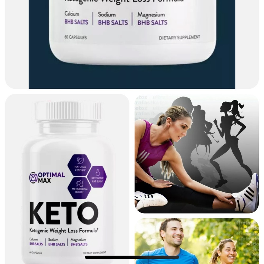 Keto Optimal Max Pills Weight Loss Diet Keto GO BHB  Ketosi Support  60 Pills
